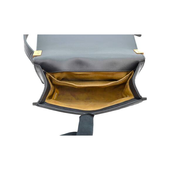 CHANEL Boy Small Calfskin Crocodile Embossed Graffiti Bag In Black - Picture 5 of 7